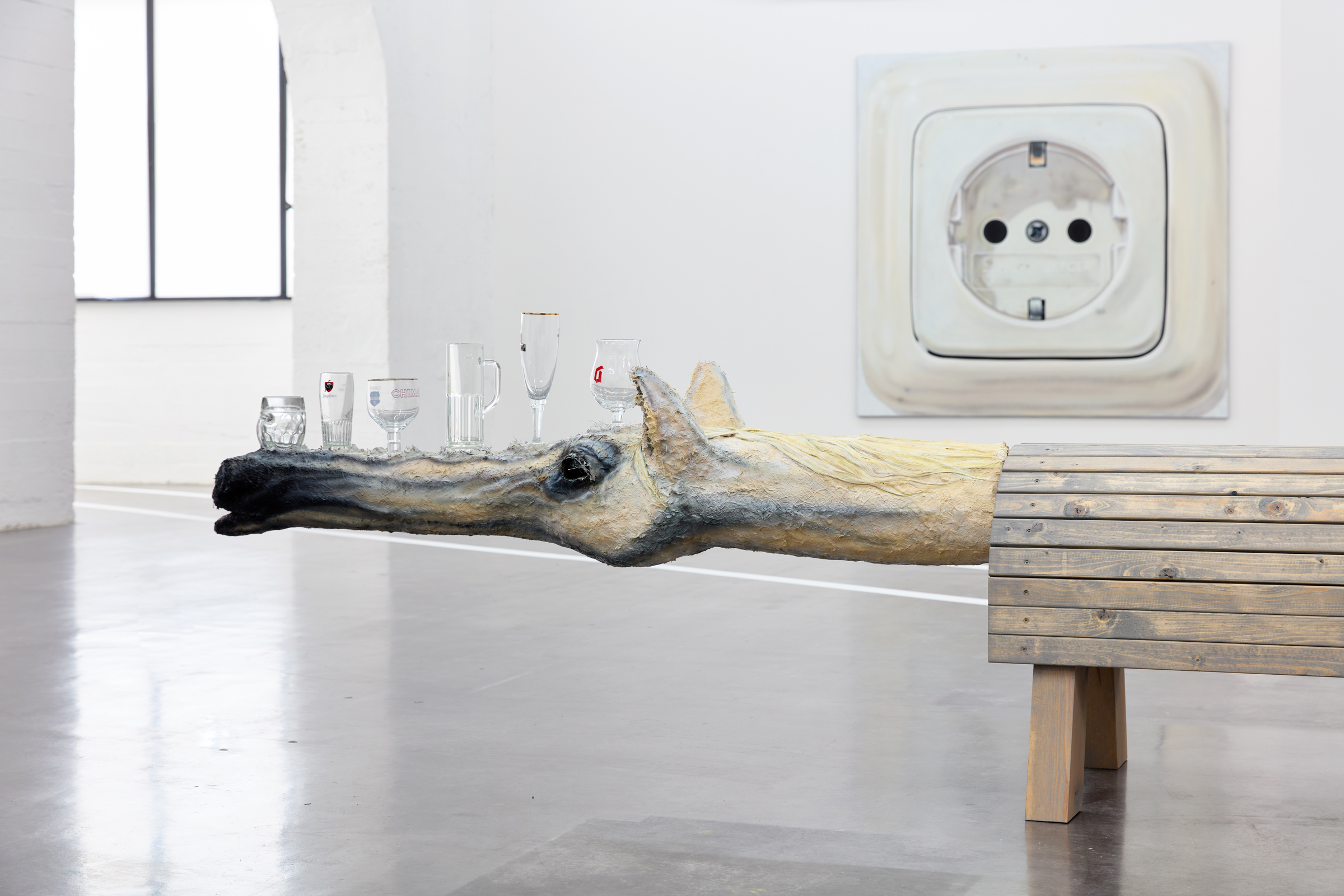 Jana Euler, Installation view, Oilopa, WIELS, Brussels, 2024