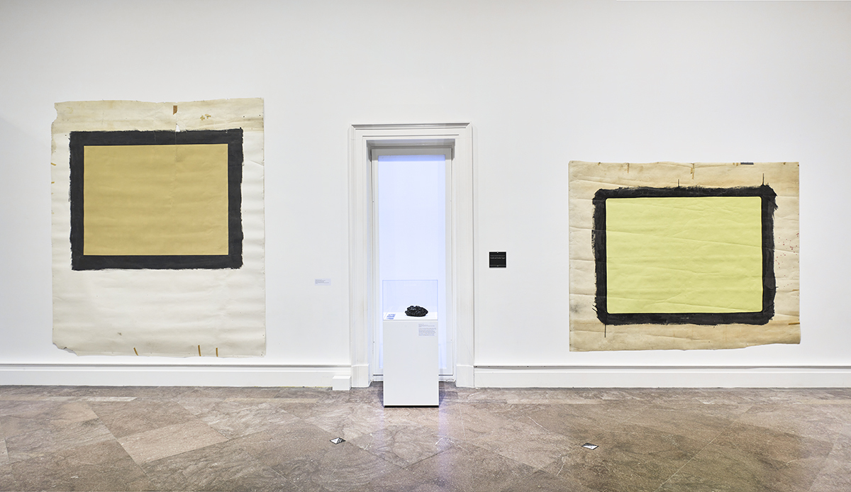 Tony Conrad, installation view, Introducing Tony Conrad: A Retrospective, Albright-Knox Art Gallery, Buffalo, 2018" data-image="afa72co2hbf1">Tony Conrad, installation view, Introducing Tony Conrad: A Retrospective, Albright-Knox Art Gallery, Buffalo, 2018