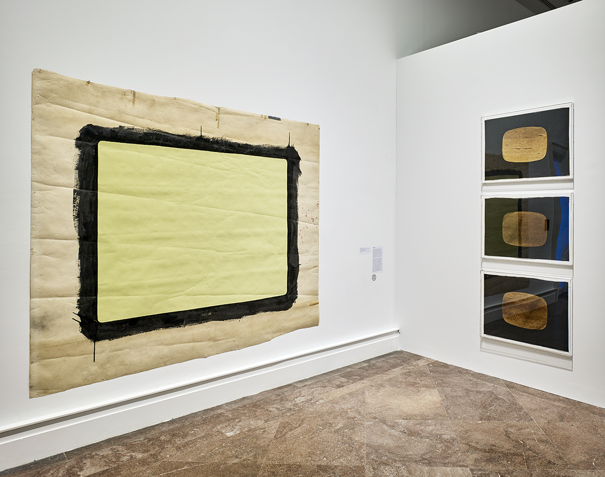 Tony Conrad, installation view, Introducing Tony Conrad: A Retrospective, Albright-Knox Art Gallery, Buffalo, 2018