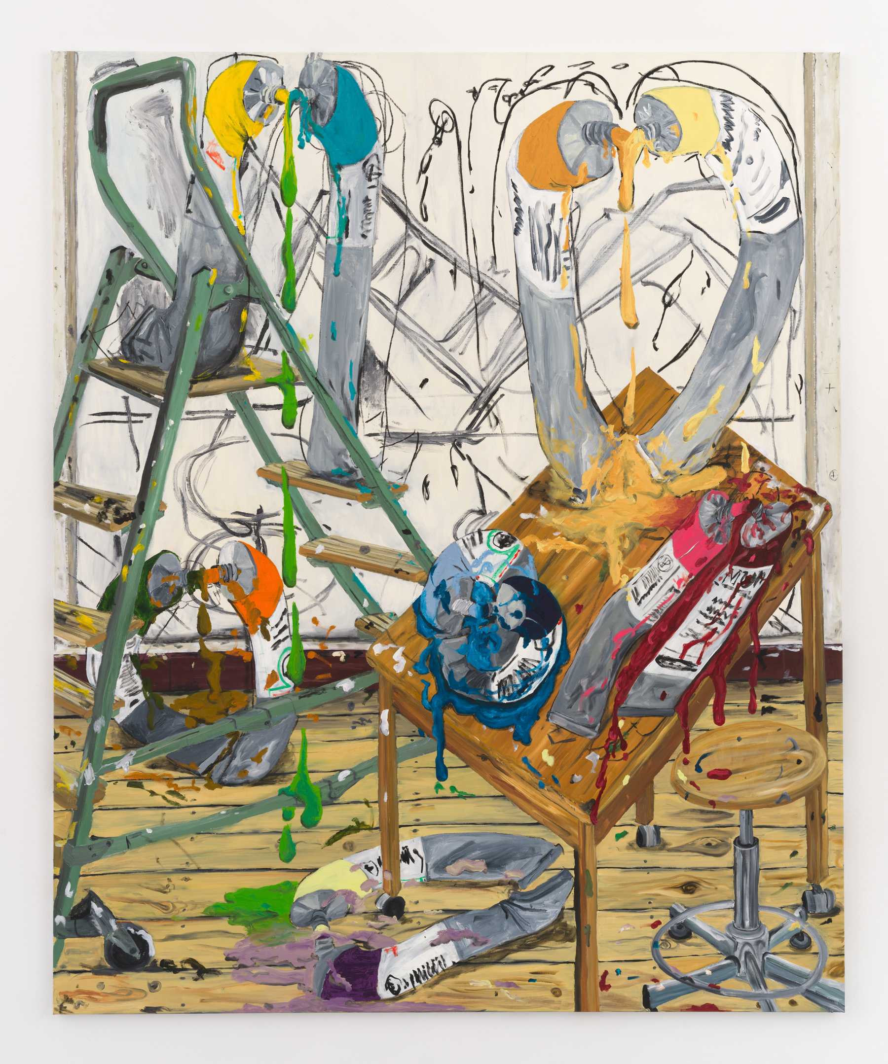 Jana Euler Creative Act (Paint tube), 2025