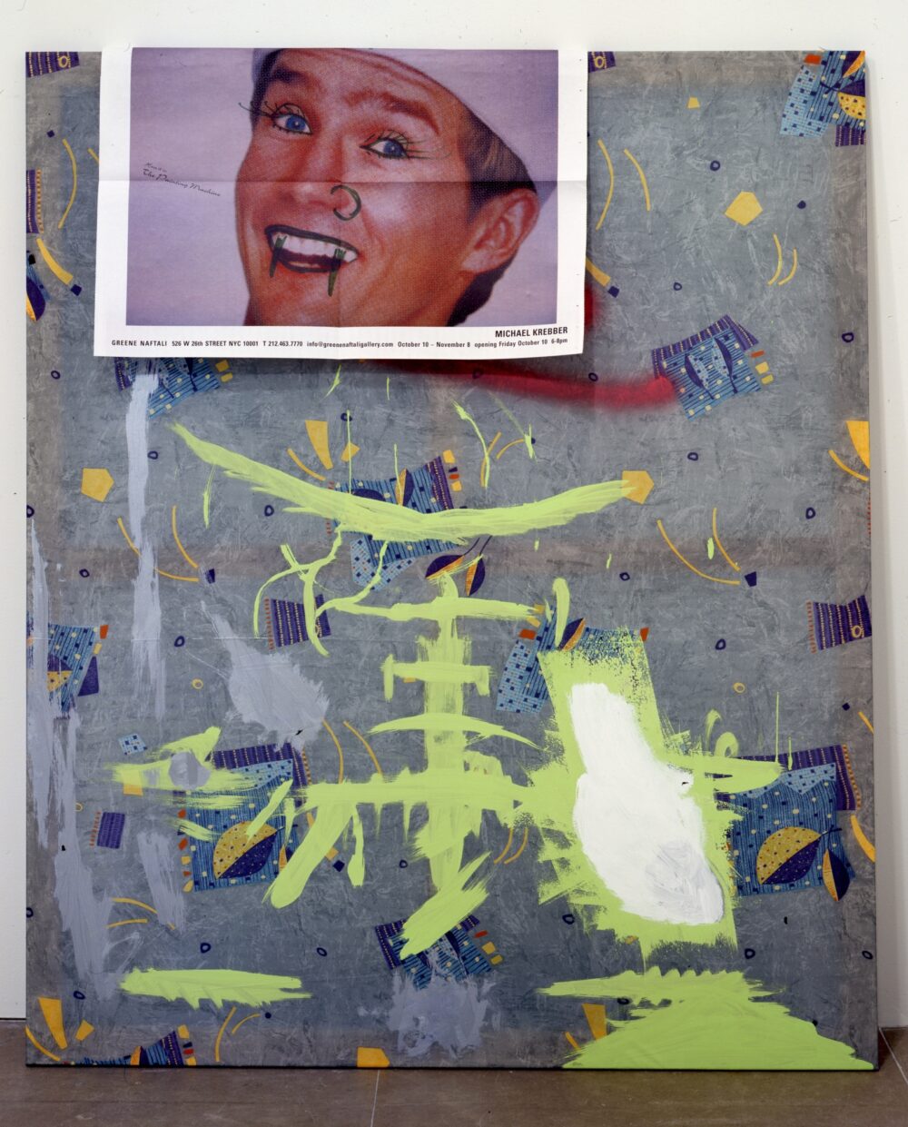 Michael Krebber: Here It Is: The Painting Machine | Greene Naftali