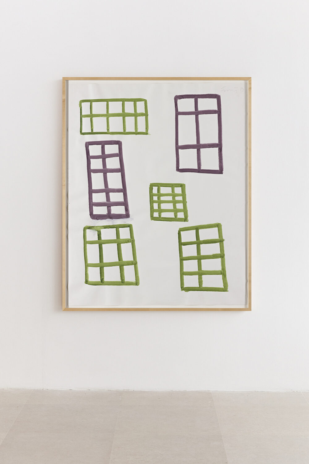 Günther Förg: Works on Paper: 1976 - 2008 | Greene Naftali
