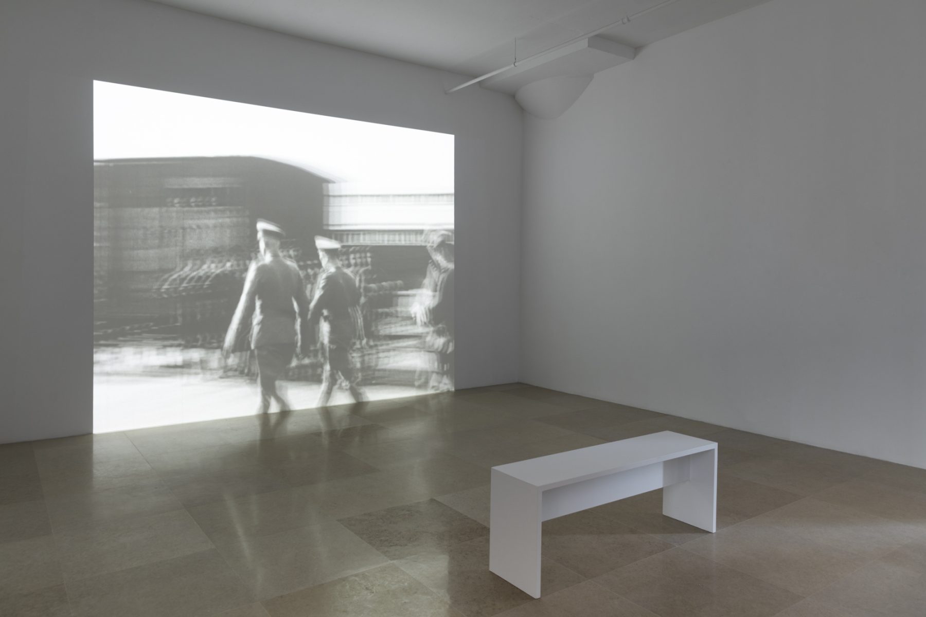 Harun Farocki, Installation view, Inextinguishable Fire, Greene Naftali, New York, 2024