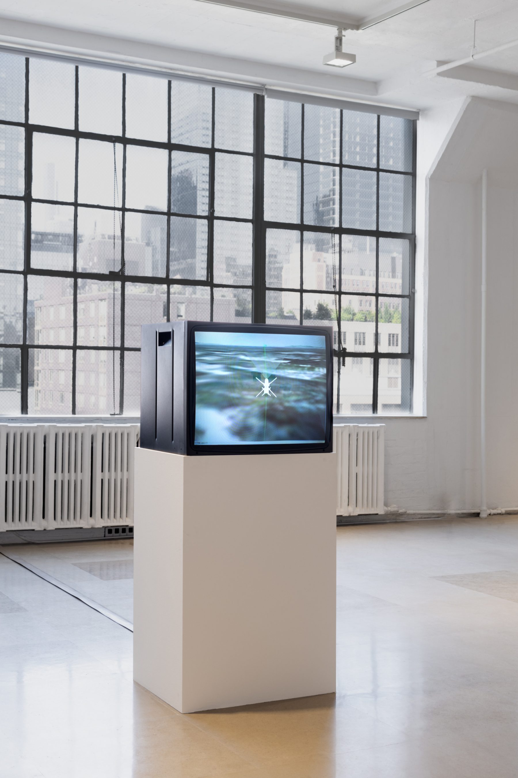 Harun Farocki, Installation view, Inextinguishable Fire, Greene Naftali, New York, 2024