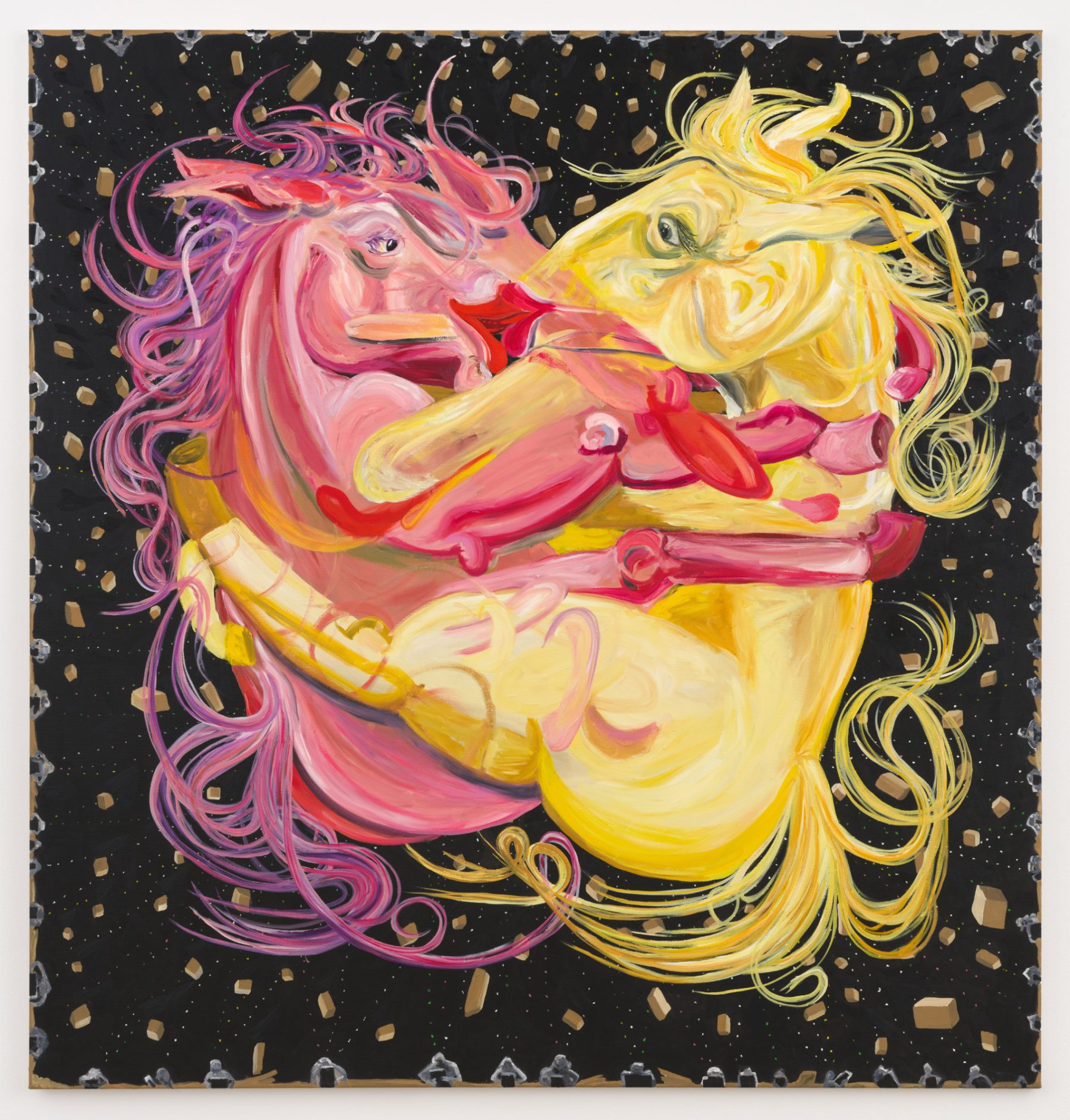 Jana Euler, ﻿The fantasy of a highly potent creative act with little participation of human mankind, and the sheer multitude of packages that fly back in return, 2025