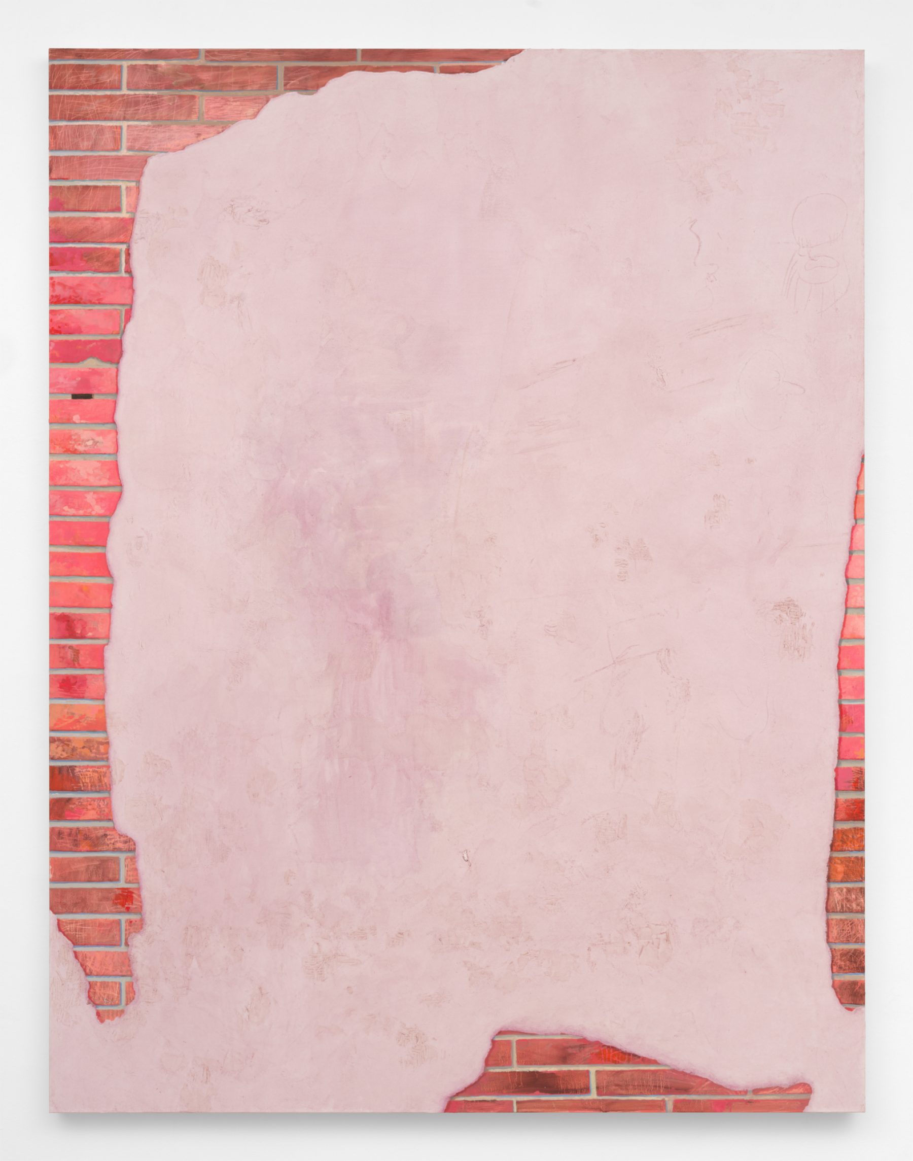 Monika Baer, Schweine Steine Scherben (with Redon), 2024