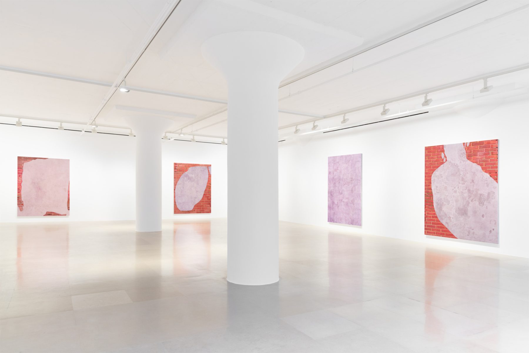 Monika Baer, Installation view, Schweine Steine Scherben, Greene Naftali, New York, ﻿2026