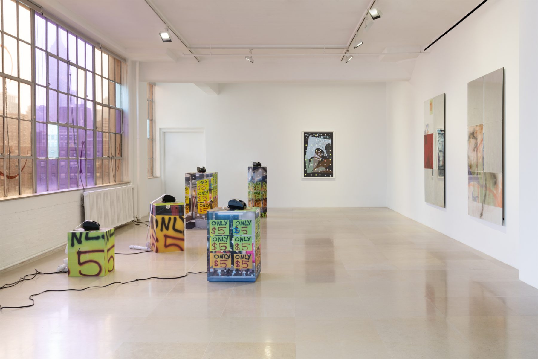 Raque Ford, installation view, The Barkeeper's Friend, Greene Naftali, New York, 2025