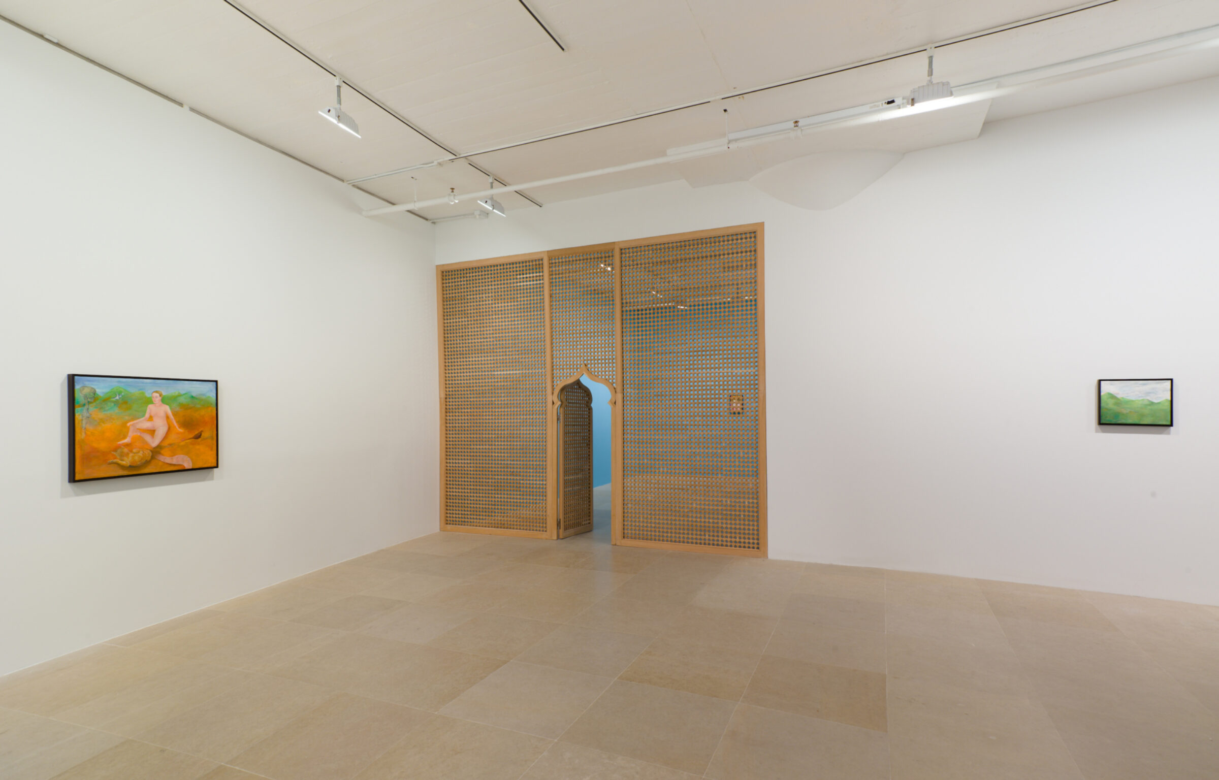 Katharina Wulff, Installation view, Wanwizzi, Greene Naftali, New York, 2010