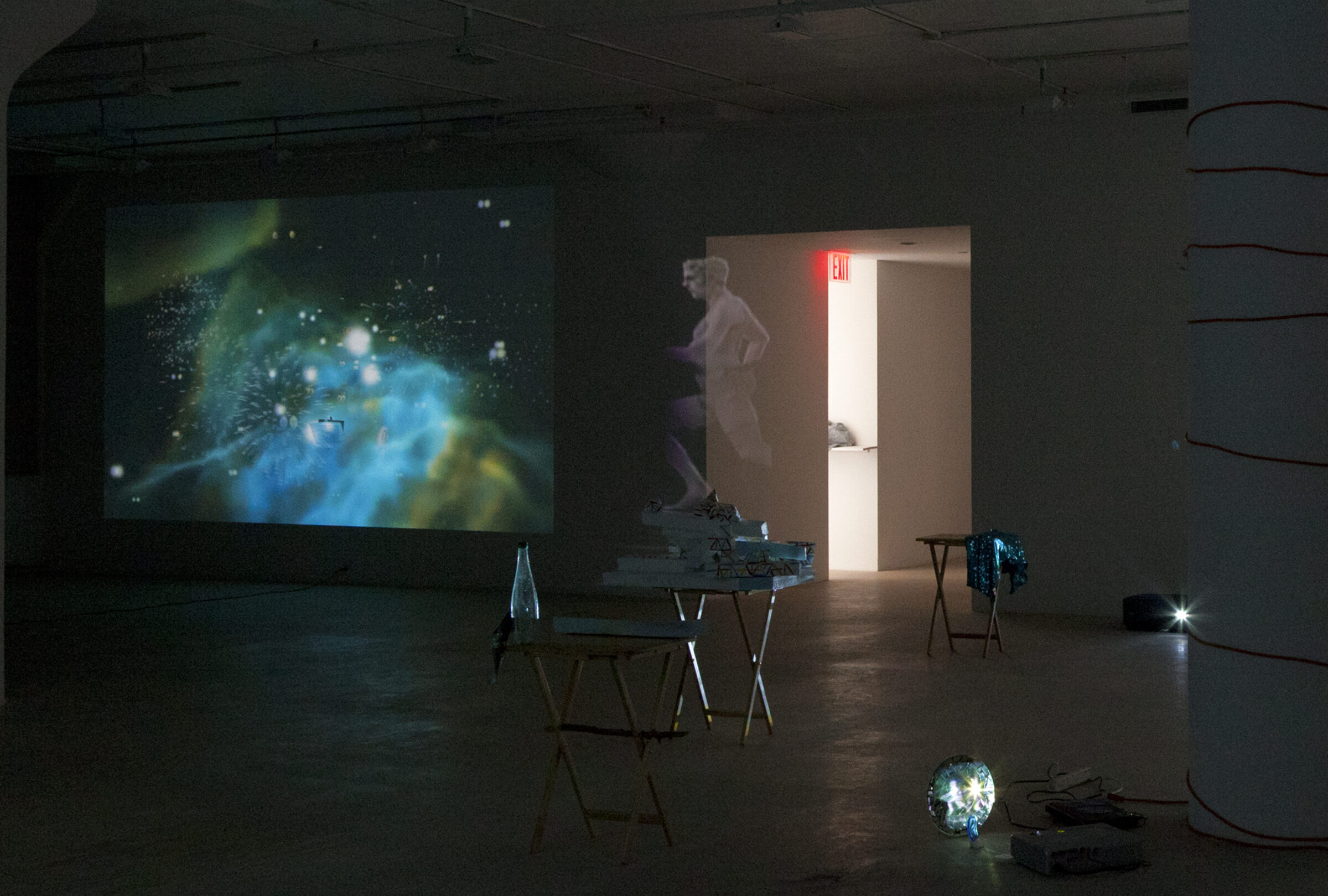 Installation view, The Biggest Circle, Greene Naftali, New York, 2012
